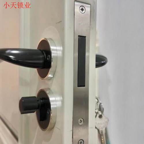 不锈钢通用型磁吸静音锁体室内配件轻奢木门锁体家用锁具7250B.