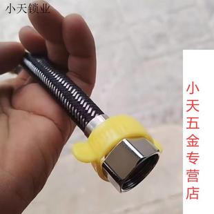 金属编高压防爆水管连接管4分马桶304不锈钢热水器冷热进水软管.