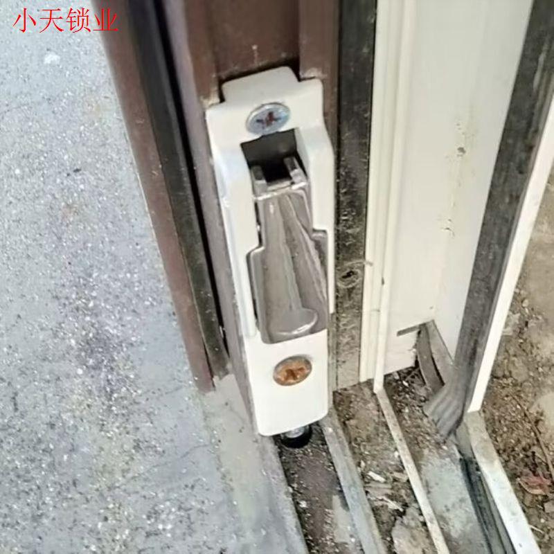 断桥隔热铝合金平开门门窗五金配件亚尔欧标20槽上下天地暗插销.