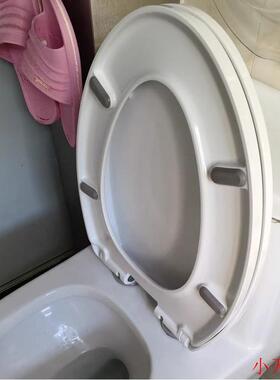 盖板配件盖板老UVO型坐垫圈老式通用加厚家用马桶盖厕所U型V型.