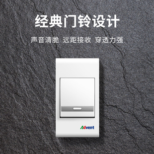 海得曼门铃无线家用智能电子门铃老人呼叫器超远距离F 108A