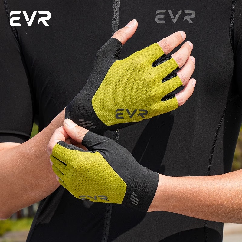 EVR 骑行手套半指夏季男女公路山地自行车全短指单车装备防滑减震