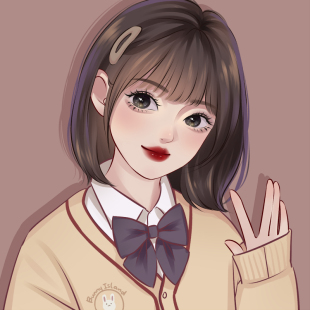 水彩Q版 手绘头像设计卡通漫画形象约稿定制作真人照片转动漫情侣