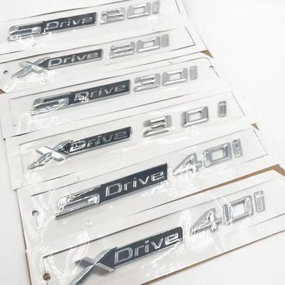 Xdrive35ISdrive35i叶子板侧标X1X3 X5 X6 20i 28i 40i四驱排量标