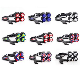 汽车轮胎冒气门嘴盖轮毂气门芯轮胎帽个性金属车胎气嘴防放气通用