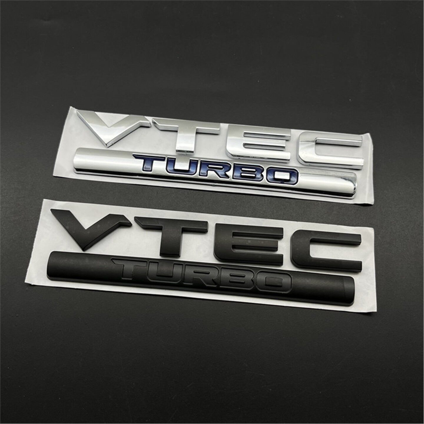 适用于CRV 思域改装VTEC车标后尾标TURBO标英文字母标车身贴标志