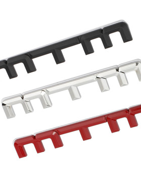 适用德系MTM金属车标大众后标奥迪改装尾标车贴A3456L车身装饰贴