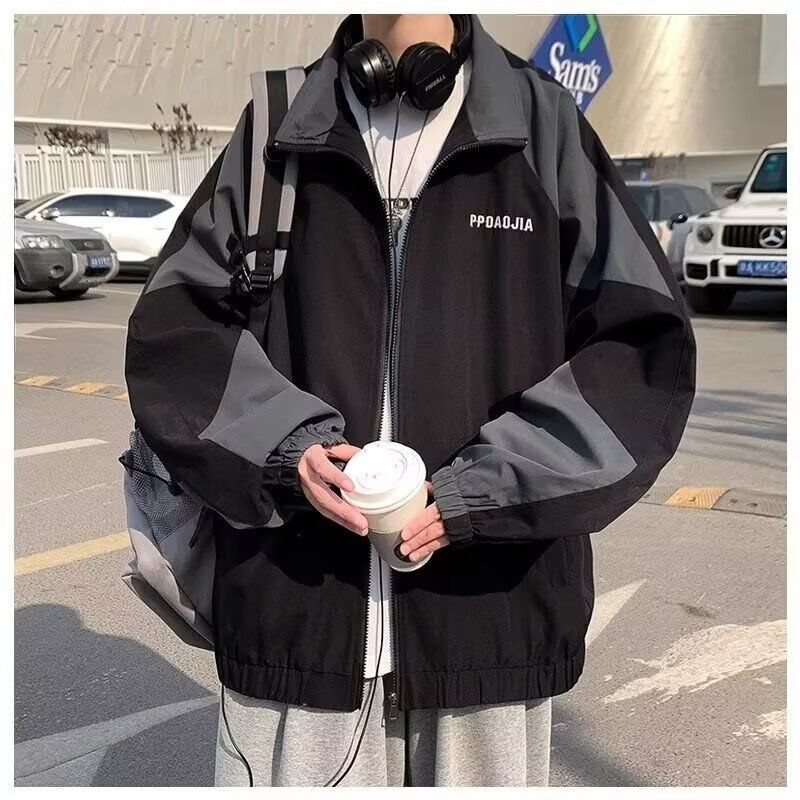 2024春秋痞帅外套男ins高夹克
