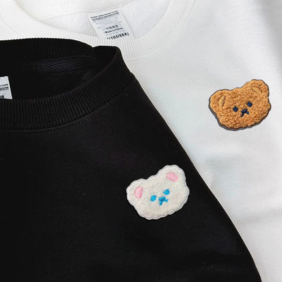 刺绣熊猫重磅600g卫衣