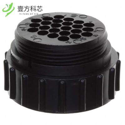 原厂原装206837-1 CONN PLG HSG FMALE 24POS INLI