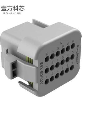 原厂原装ATV06-18SA-RR01 CONN PLUG 18POS 16-22A
