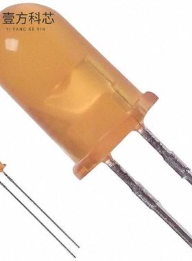 原厂原装HLMP-3401 LED YELLOW DIFFUSED T-1 3/4