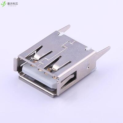 原厂原装U-USBAS04P-F000 Type-A 母座 直插 H