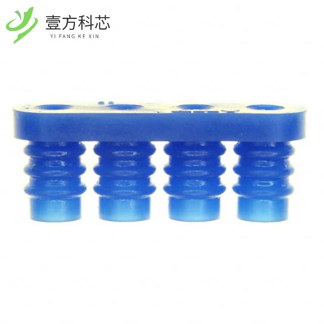 原厂原装794274-1 CONN WIRE SEAL 4POS UMNL BLUE