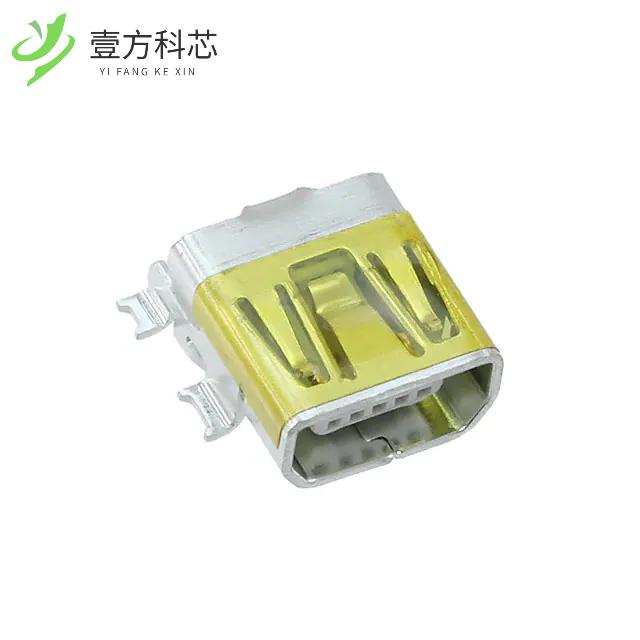原厂原装0678038020 CONN RCPT USB2.0 MINI AB SM