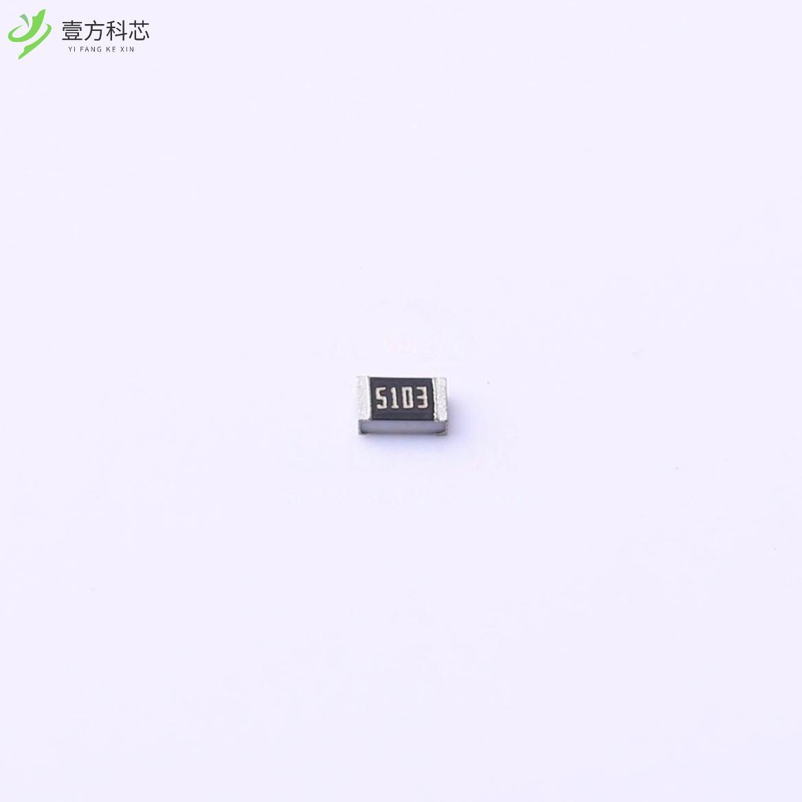 原厂原装HoAR0805-1/8W-510KR-0.1%-TCR25 510kΩ ±