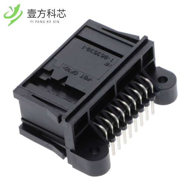 原厂原装1-963539-1 MQS PIN HEADER 2X9POS全新正品