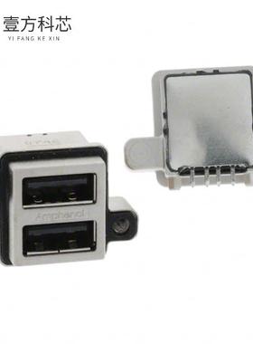 原厂原装MUSB-C111-30 CONN RCPT USB2.0 A STACK