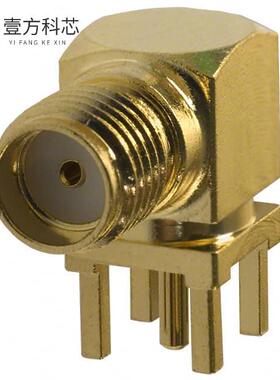 原厂原装901-143-6RFX CONN SMA JACK R/A 50 OHM