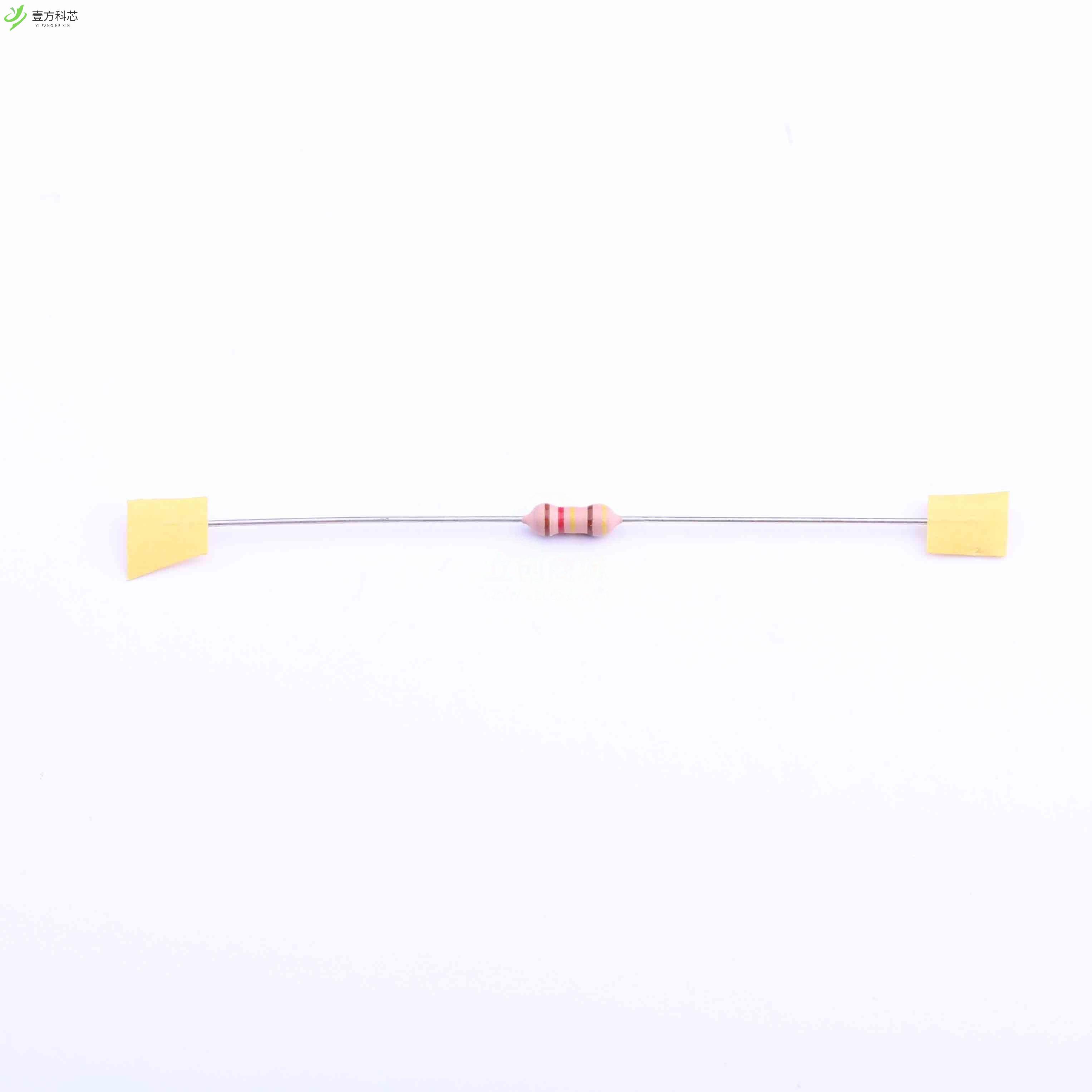 原厂原装RI40-1/4W-120KΩ ±1% T 120kΩ ±1% 粉色漆