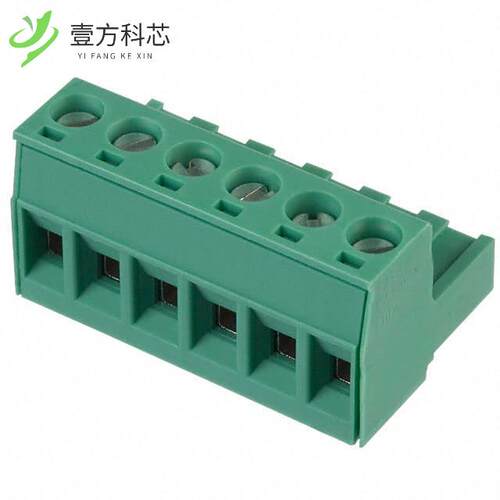 原厂原装1757051 TERM BLOCK PLUG 6POS STR 5.08M