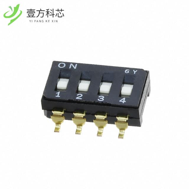 原厂原装CFS-0401TB SWITCH DIP 4POS SPST 100MA