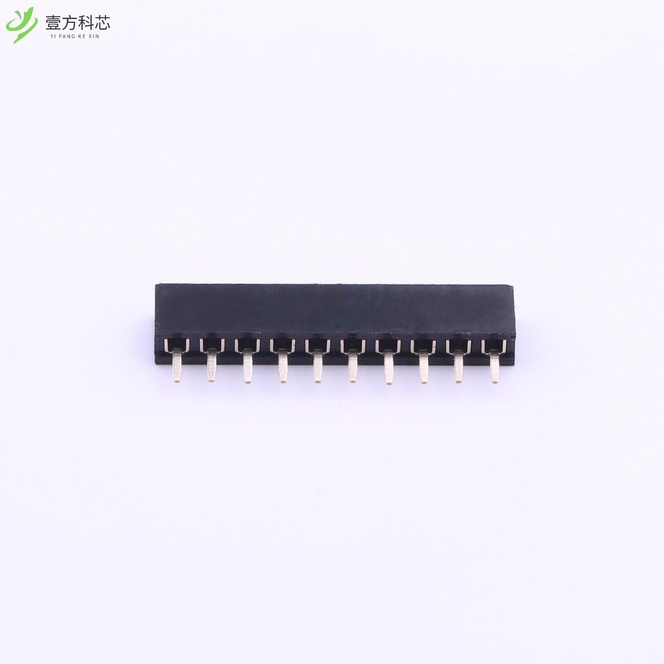 原厂原装直插排母1*10P 2.00mm 1x10P全新正品