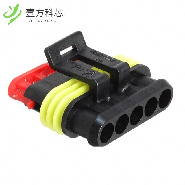 原厂原装282089-1 CONN PLUG 5POS 1.5 SERIES BLA