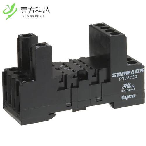 原厂原装6-1415034-1 RELAY SOCKET 8 POSITION DI
