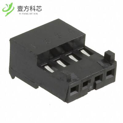 原厂原装3-644312-4 CONN RCPT 4POS IDC 24AWG TI