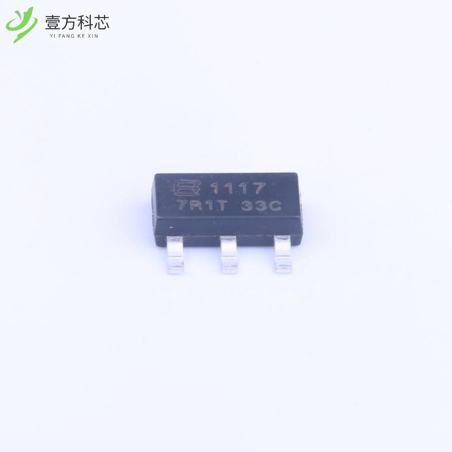 原厂原装BL1117-33CX Vin=12V Vout=3.3V 1A 60dB@