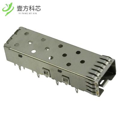 原厂原装2007198-1 CONN SFP+ CAGE PRESS-FIT R/A
