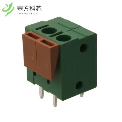 原厂原装1776260-2 TERM BLK 2POS TOP ENT 5.08MM