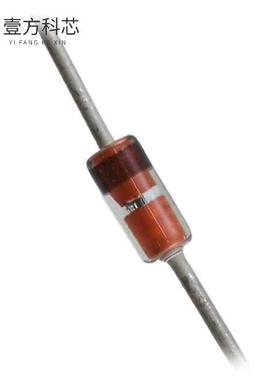 原厂原装1N5233BTR DIODE ZENER 6V 500MW DO35全新正品