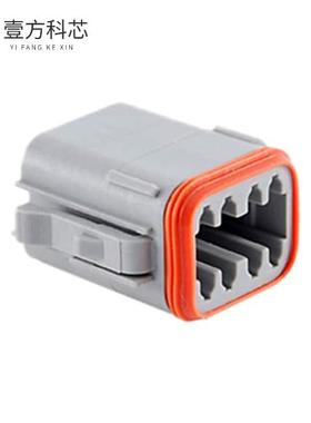 原厂原装AT06-08SA-RD01 CONN PLUG 8POS 14-20AWG