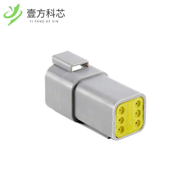 原厂原装AT04-6P-RD01 CONN RCPT 6POS 14-20AWG S