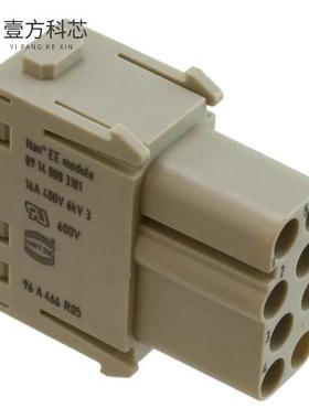 原厂原装09140083101 MODULE FEMALE 8POS CRIMP全新正品