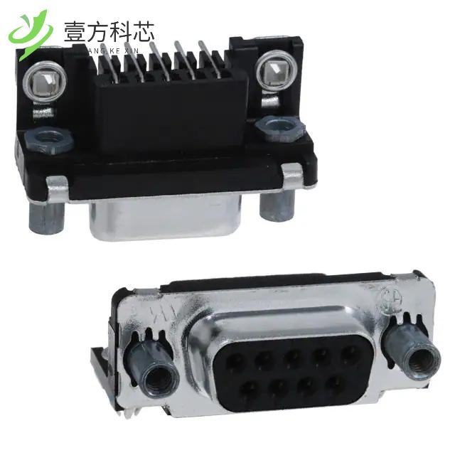 原厂原装5747844-5 CONN D-SUB RCPT 9POS R/A SLD