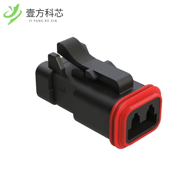 原厂原装AT06-2S-MM01BLK 2-WAY PLUG, BLACK FEMA