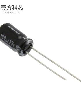 原厂原装UVR1E101MED1TD CAP ALUM 100UF 20% 25V