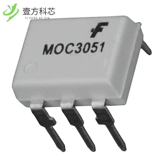 原厂原装MOC3051M OPTOISOLATOR 4.17KV TRIAC 6DI