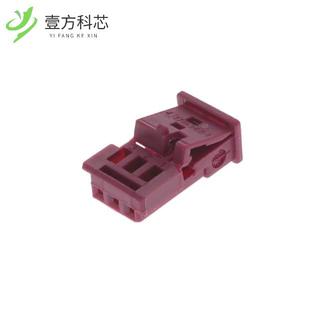 原厂原装4-1718346-1 MQS SOCKET HSG 3 POS全新正品