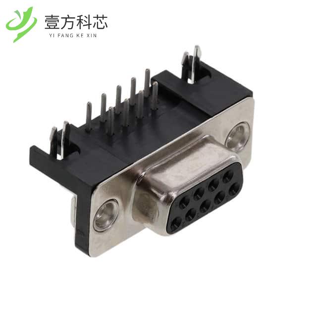 原厂原装09681535611 CONN D-SUB RCPT 9POS R/A S