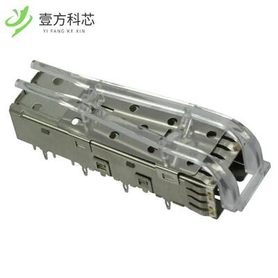 原厂原装2007254-1 CONN SFP+ CAGE PRESS-FIT R/A