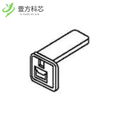 原厂原装174878-7 CONN PLUG DBL 1POS YELLOW全新正品