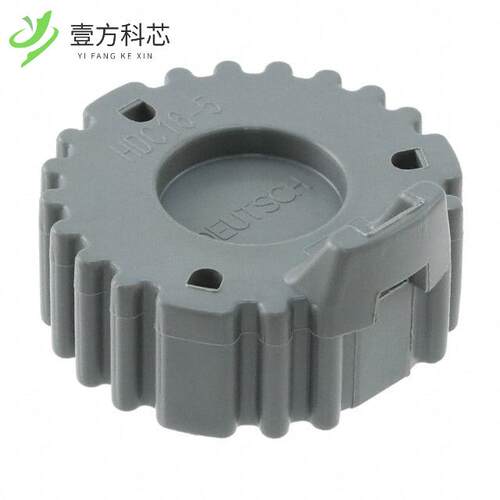 原厂原装HDC16-5 CONN PROTECTIVE COVER 5 GRAY全新正品