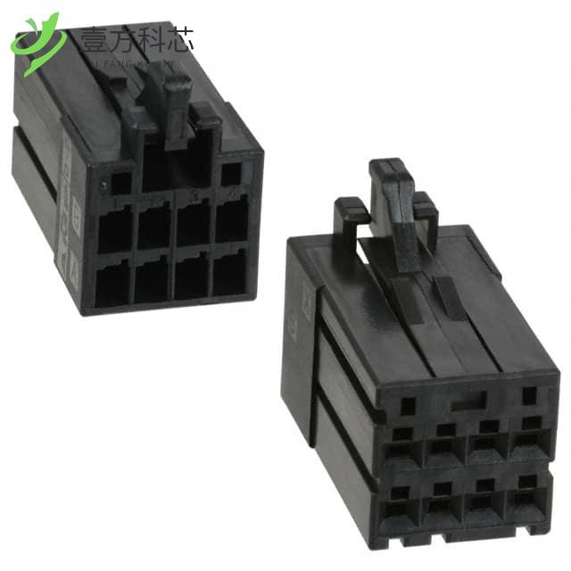 原厂原装1-1318119-4 CONN RECEPT 8POS DUAL KEY-