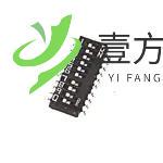 原厂原装CHS-02B SWITCH SLIDE DIP SPST 100MA 6V