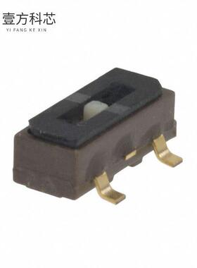 原厂原装CJS-1201TB1 SWITCH SLIDE SPDT 100MA 6V