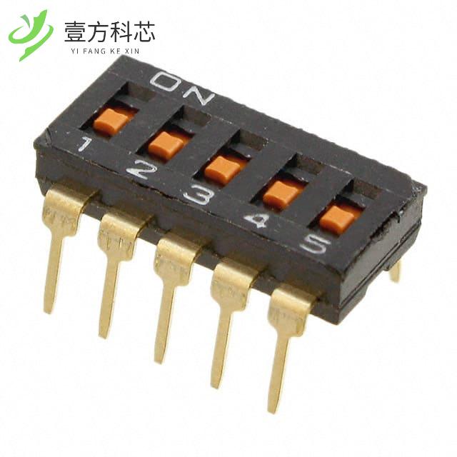 原厂原装A6TN-5101 SWITCH SLIDE DIP SPST 25MA 2